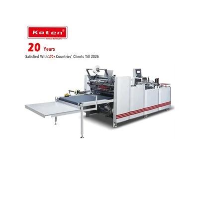 Máquina automática de remendo de janela de caixa de papel